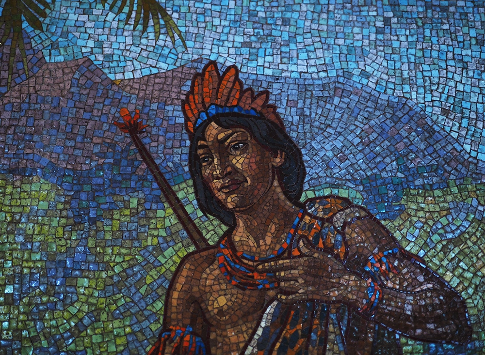 Theatro Municipal Mosaics of Facchina
