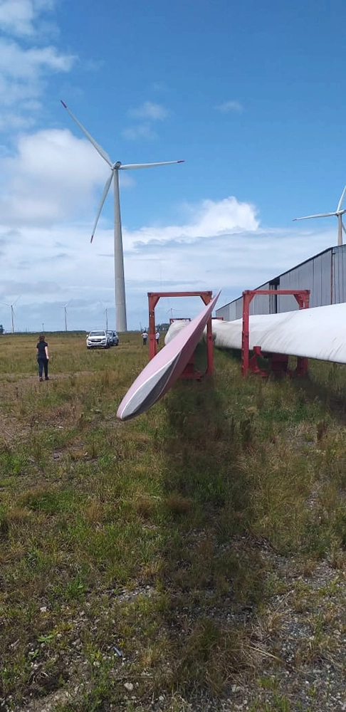 Wind power installations