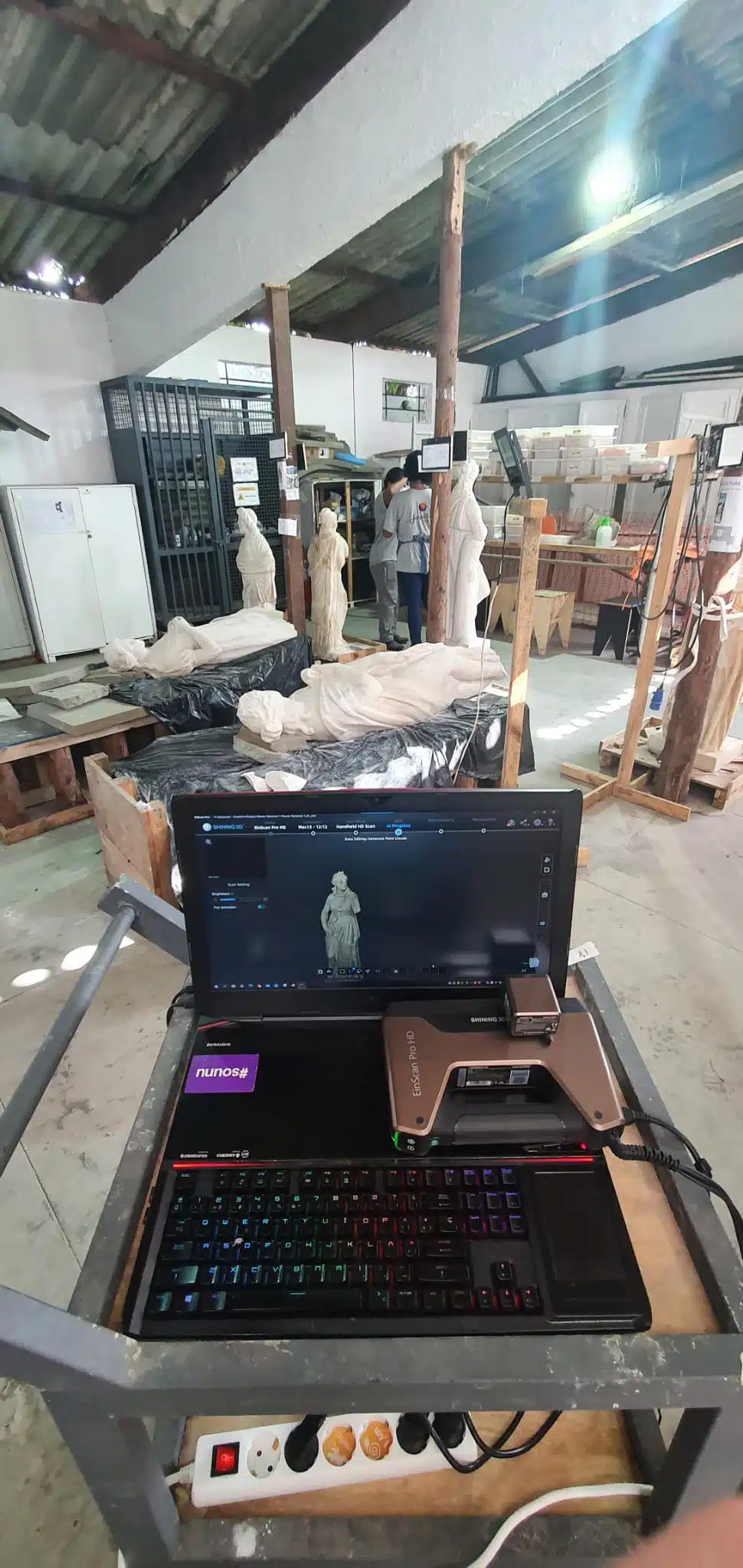 Reconstruction of 30 Platibanda sculptures